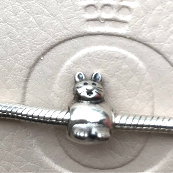 Pandora Bunny Charm- Retired - Picture 3 of 3